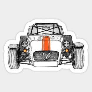 Caterham Car Racing Sticker